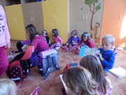 Návtěva prvňáčků ve školce